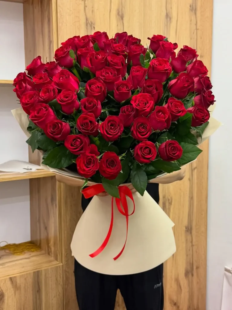 Classic 51 Red Roses Bouquet