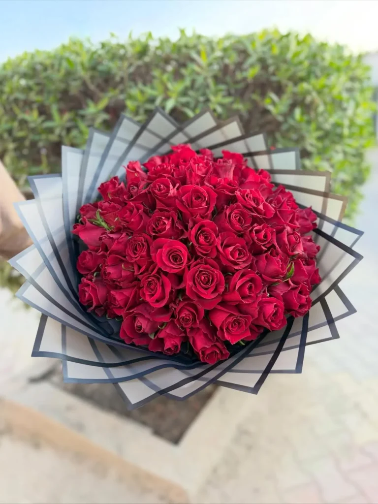 75 Red Rose Bouquet Delivery in Dhaka