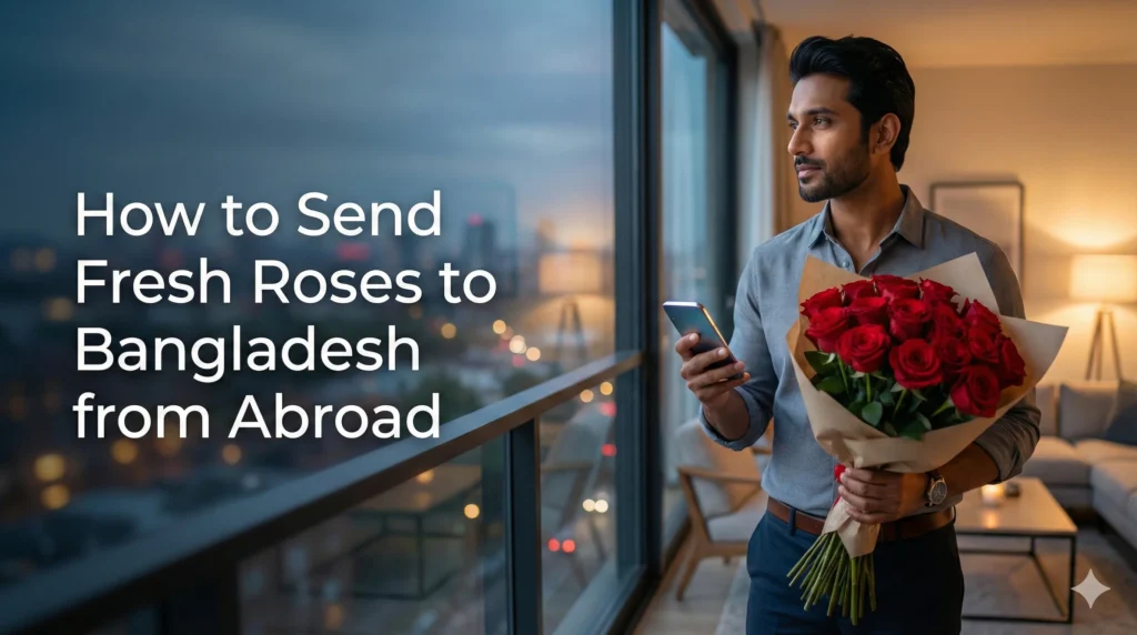 How to Send Fresh Roses to Your Loved Ones in Bangladesh from Abroad (NRB Guide)