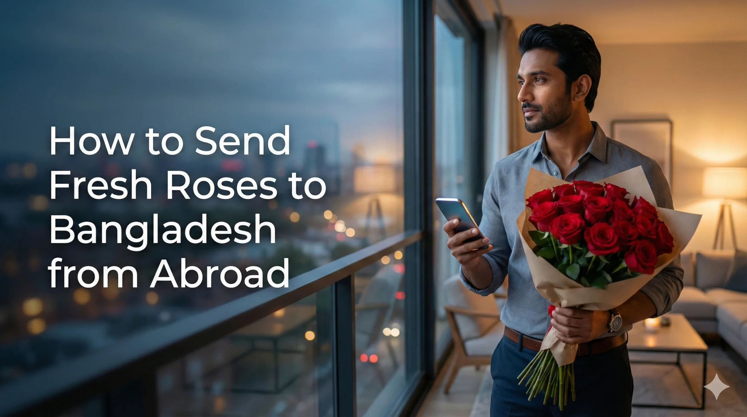 How to Send Fresh Roses to Bangladesh from Abroad