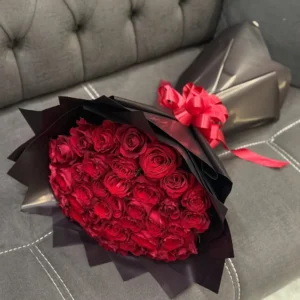 50 Red Rose Bouquet Delivery in Dhaka